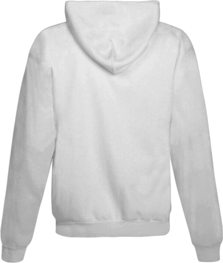 Customised Hoodie back view