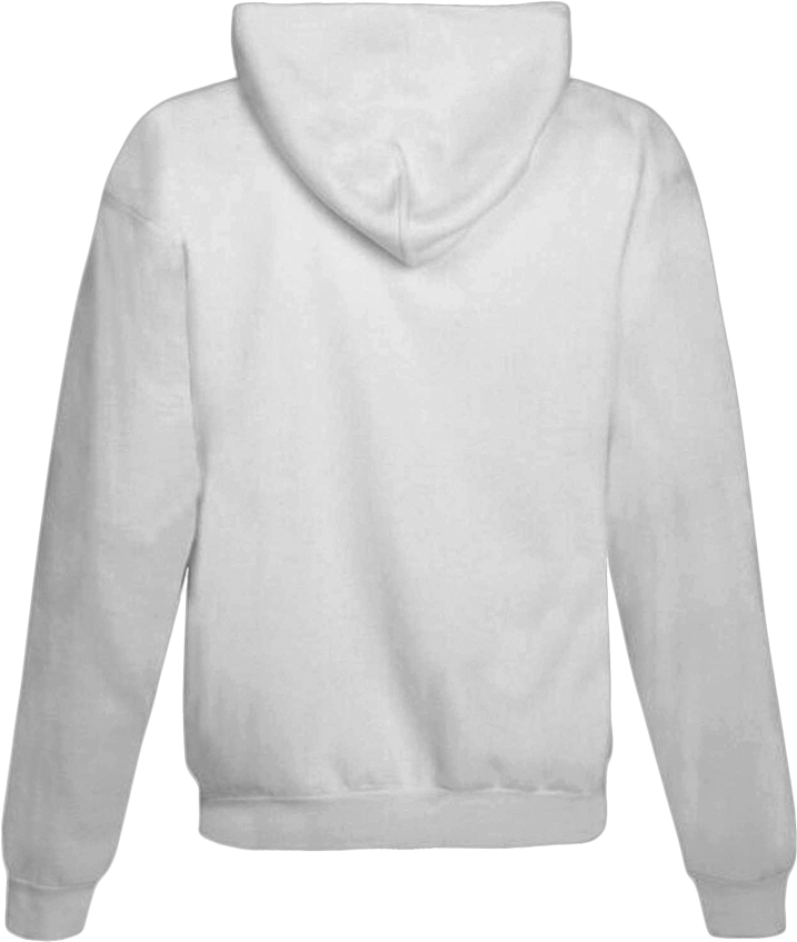 Customised Hoodie back view