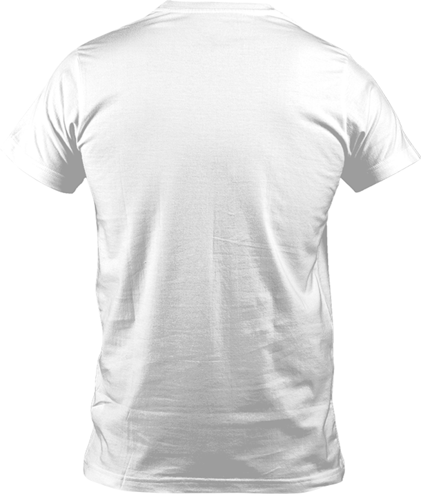 Customised T-Shirt back view