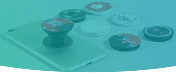 Customised Pop Grips design preview Customised Pop Grips custom design preview